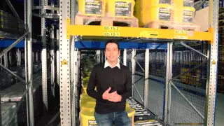 Паллетная гравитация BITO Pallet Live Storage System PROflow