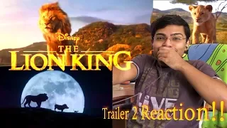 The LION KING Official Trailer Reaction! Silhouette Against the Moon!!