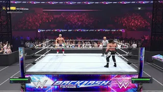 WWE 2K24 - Backlash France  - Cody Rhodes (c) vs AJ Styles - Undisputed WWE Championship