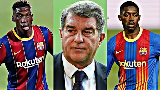 Laporta hits out at Moriba over contract dispute| Barca to renew Dembele's contract?