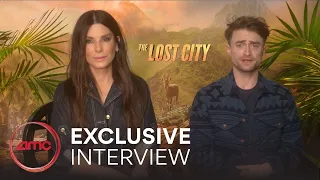 THE LOST CITY – Exclusive Interview (Sandra Bullock, Daniel Radcliffe) | AMC Theatres 2022