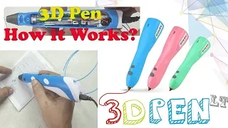 unboxing Myriwell 3D Pen LED Screen DIY 3D Printing Pen  Creative Toy Gift For Kids Design Drawing