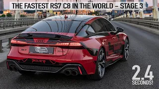 WORLDS FASTEST AUDI RS7 C8 - 2.4 SEC TO 100KM/H! STAGE 3 - INSANE SOUNDS & SPEEDS! 1050HP/1200NM