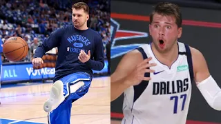 Luka Doncic scoring insane nba horse shots | The last shot is impossible 😳