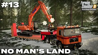 Winter Logging & Clearing Snow - No Man's Land #13 Farming Simulator 19 Timelapse