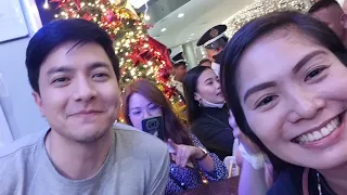 arrival of Alden Richards for cinema visit at SM CITY CLARK