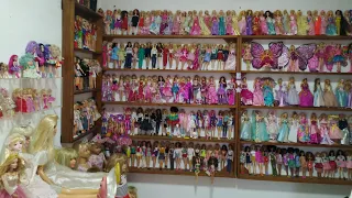 Minha coleção completa de  bonecas Barbie ,Susi e outras