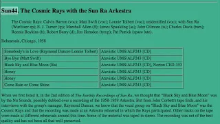 The Cosmic Rays with the Sun Ra Arkestra Rehearsals, Chicago, 1958