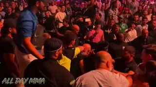 Paulo Costa Attacked by Fans in Crowd at UFC 294 Abu Dhabi