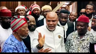 Nnamdi Explodes In Court – ‘You Have No Right To Try Me’, IPOB Leader Tackles Nigerian Government