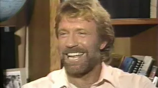 Chuck Norris interview 1985 on tough guy image, wife, getting a tattoo