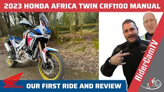 2023 Africa Twin CRF1100 Adventure Sport MANUAL | Our First Look and Review