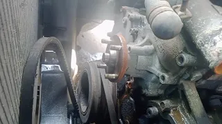 REPLACING A NEW WATER PUMP|KIA KC 2.7