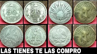 INCREÍBLE el precio de estás monedas antiguas Mexicanas.