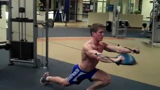 How To: Lunge Chest Press (LF Cable)