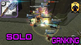 Albiononline !! Solo Ganking / Great axe build