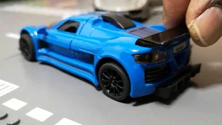 Toy Cars Pushed By Hand, Police Car, Tow trucks, Sport Cars,  Video for Kids