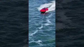 Speed waterCar Ferrari 🔥🔥🔥🔥