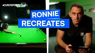 Ronnie O'Sullivan recreates some of his most challenging shots 🎱 | Ronnie's Recreations