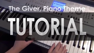 TUTORIAL: The Giver - Rosemary's piano theme (with an ending)