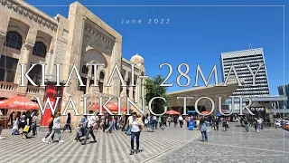 [4K] Walking in Baku/ Metro 28 may - Metro Khatai/ June, 2022