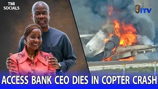 Access Bank CEO, Wife And Son Dies In Helicopter Crash