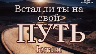 Как понять встал ли ты на свой путь. #ВстатьНапуть #Весталия #школаСорадение