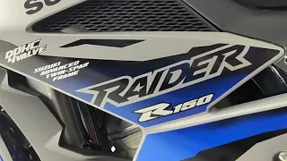 Así es la SUZUKI RAIDER 150 FI 2025 velocidad 155 KH | la más rápida del segmento?