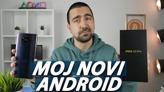 MOJ NOVI ANDROID TELEFON | POCO X3 PRO