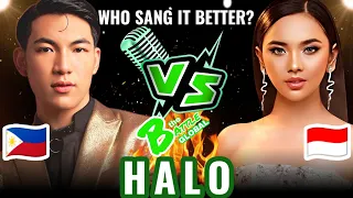 HALO - Darren Espanto (PHILIPPINES 🇵🇭) VS. Lyodra Ginting (INDONESIA 🇮🇩) | Who sang it better?