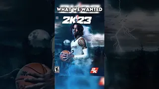 NBA 2K23 Covers We Wanted Vs What We Got #shorts