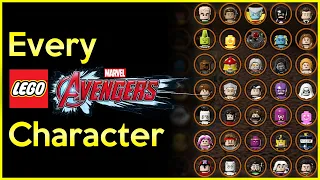 EVERY CHARACTER in LEGO Marvel's Avengers (2016)