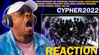 THIS MIGHT BE THE HARDEST CYPHER 🔥🔥 - CYPHER2022 - Taco Hemingway, OKI, Otsochodzi, (REAKCJA !!!)