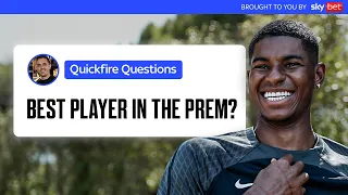 Marcus Rashford's 30 Quickfire Questions