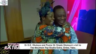 Dr.D.K Olukoya & Pastor Dr.Mrs Shade Olukoya Visit To MFM Studio Extra