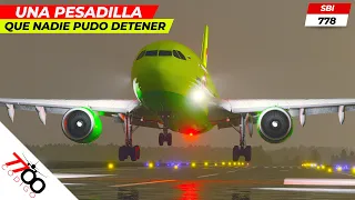 Un aterrizaje ordinario se convirtió en un accidente fatal |  Vuelo 778 de S7 Airlines