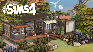 🌿 Small Family Eco House | Sims 4 Stop Motion Build