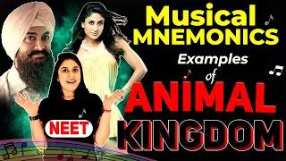 🔥Tricks for Animal Kingdom Examples🔥| Easiest Mnemonics-Animal Kingdom Examples | NEET | Meenakshi