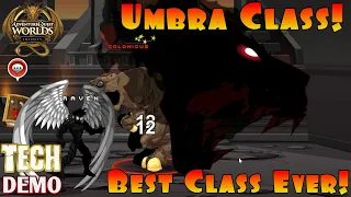 How To Get The Umbra Class! AQWorlds Infinity TECH DEMO!