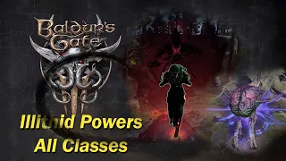 Baldur's Gate 3: All Class-Specific Illithid Powers and a Secret One Called Repulsor