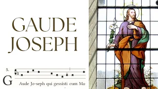 Gaude Joseph - Gregorian Chant