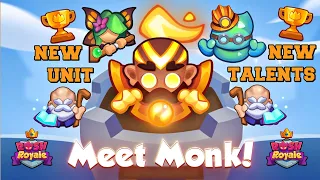Over 10,000,000 Million Damage with Monk, This Unit is so INSANE!!! - Update 16.00 | Rush Royale