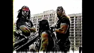 Unseen Production Footage Of The DX Invasion of CNN Center - Extremely Rare! (April 1998)