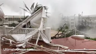 Hurricane Maria video from El Conquistador Hotel in Fajardo, Puerto Rico