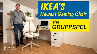 A look at IKEA'S newest Gaming Chair:  The GRUPPSPEL