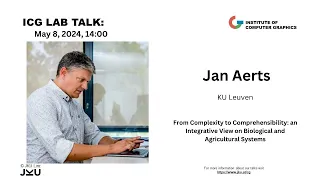 ICG Lab Series Talk: Jan Aerts, KU Leuven