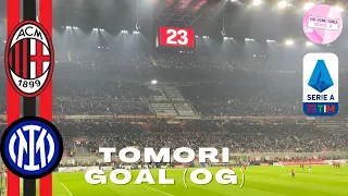 Milan 1-1 Inter Goal Tomori (Stefan de Vrij og) Live HD