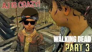 FUNNY " THE WALKING DEAD" EPISODE 2 ( PART 3) SAVAGE GAMEPLAY