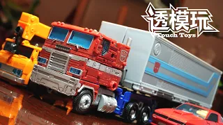 【SwiftTransform】New Prime！EARTHRISE Optimus Prime Transformers  SIEGE War For Cybertron 速变地出擎天柱 變形金刚