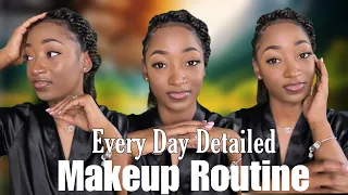 My Signature Flawless  Everyday Detailed Makeup Routine Using AFFORDABLE PRODUCTS| BEY C